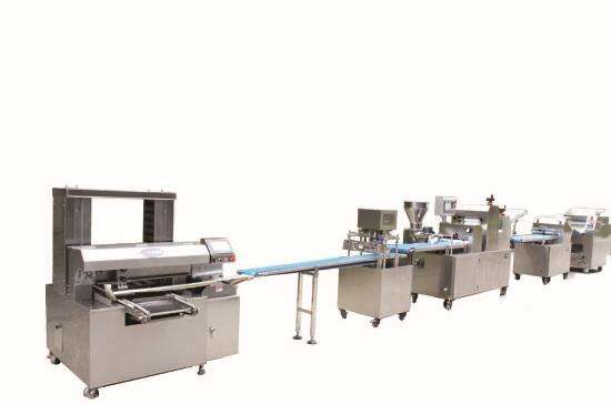 ISO9000 25cm Insulation Baking Tunnel Pastry Production Line 0