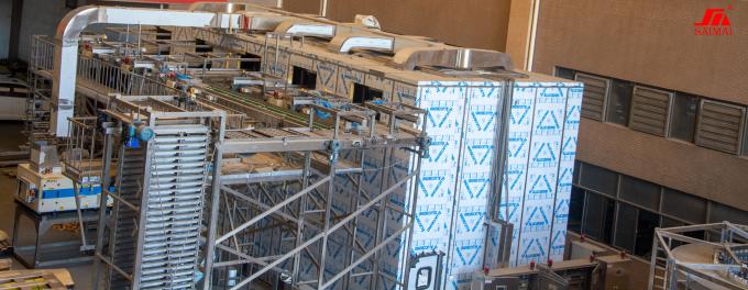 Step Proofer Suction Depanner Step Proofer Fully Automatic Bread Production Line PLC ...