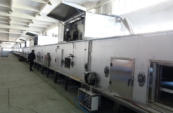 PLC Semi Automatic Bread Production Line Assembly Trolley Loader Unloader