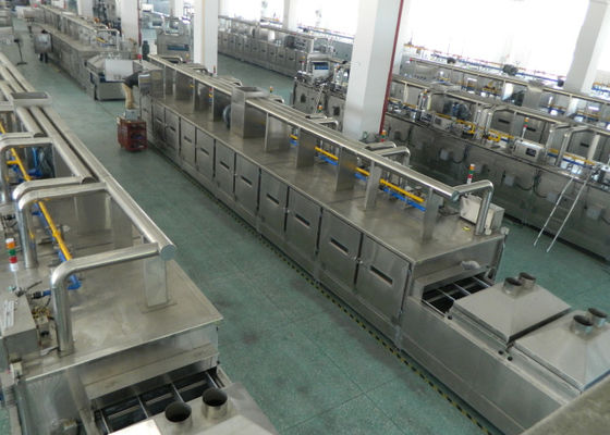 Anti Backfire Servo Drive Cupcake Sponge Cake Bakery Tunnel Oven