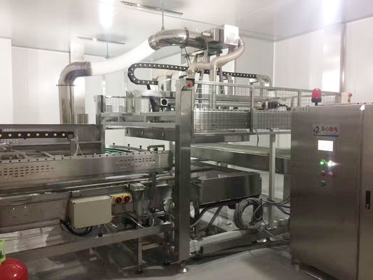 CE Stainless Steel 304 Two Heads Depanner With Trolley