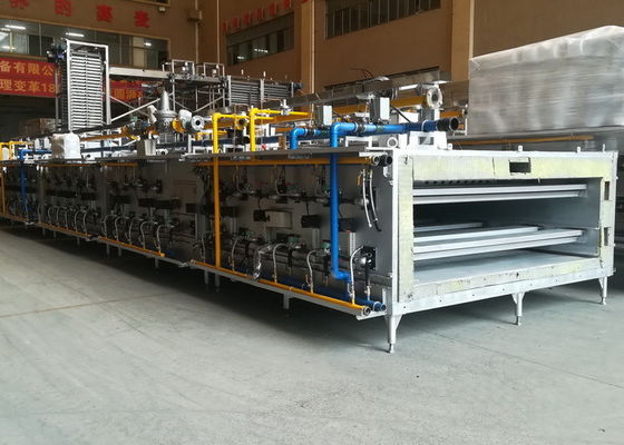 700kg/M 20T Bakery Tunnel Oven With Mesh Belt Conveyor