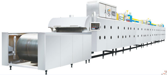 Turnkey Indirect Heated Air Circulation Commercial Cookie Machine