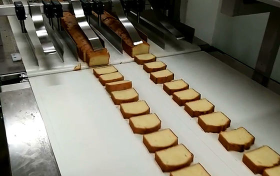 Turnkey 380V Muffins Rusk Automated Bakery Production Line