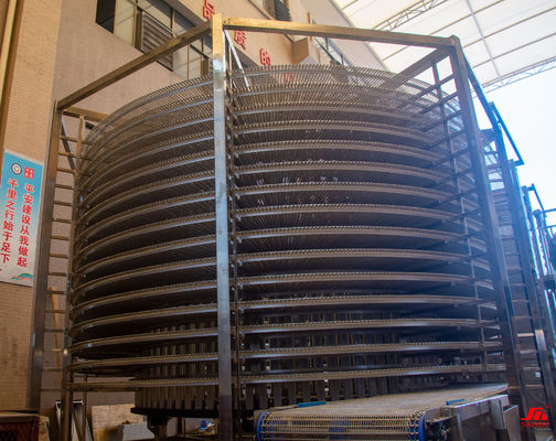 ISO Food Safety Double Spiral Baking Cooling Towers