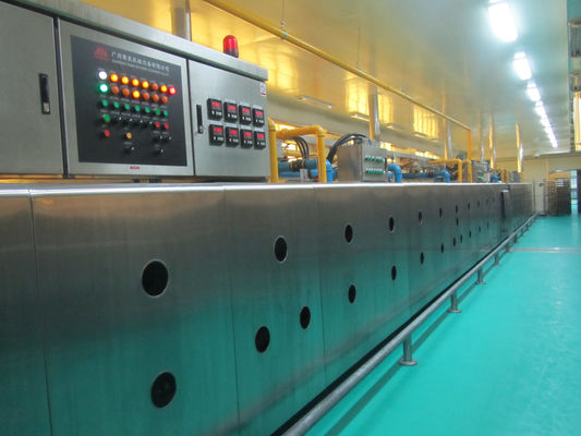 1500kg/M Carbon Steel Band Conveyor LPG Gas Tunnel Oven