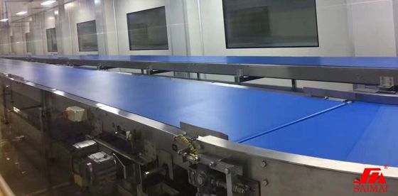 Straight Endless Belt Multi Layer Cooling Food Industry Conveyors