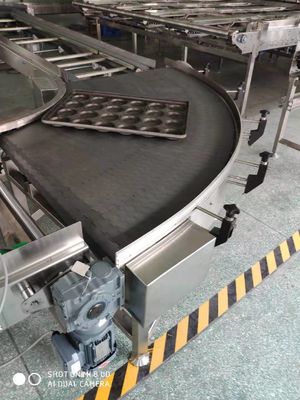 90 Degrees Curved Food Conveyor Systems