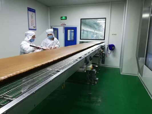 CE 90 Degrees Turning Mesh Belt Food Industry Conveyors