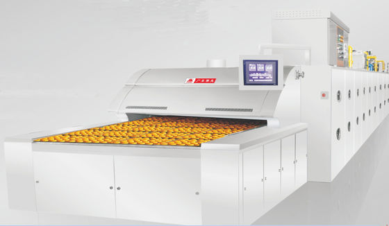 1500kg/M ABB Motor Pizza Hybrid Bakery Tunnel Oven