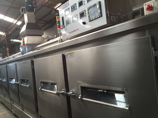 PLC Control Good 220V Paper Cup Foaming Bakery Tunnel Oven