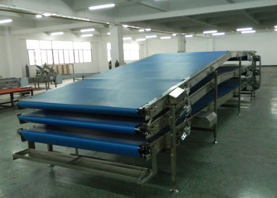 Straight Endless Belt Multi Layer Cooling Food Industry Conveyors