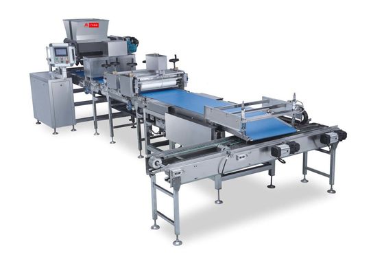 ISO9000 Reciprocating Head Depositor Cookie Manufacturing Machines