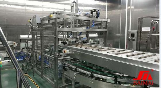 CE Turnkey Automatic Bread Production Line With Spiral Cooler