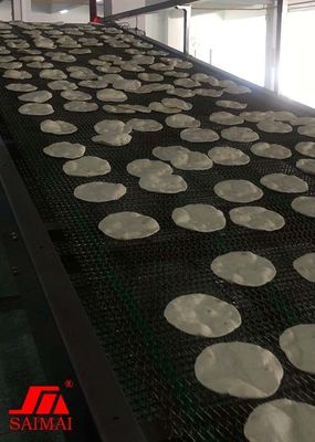 CE 90 Degrees Turning Mesh Belt Food Industry Conveyors