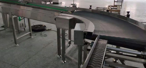 90 Degrees Curved Food Conveyor Systems