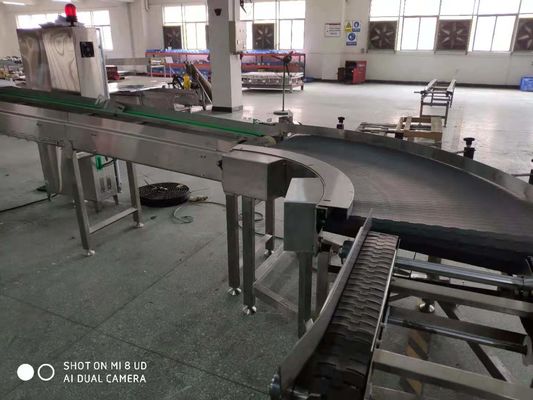 90 Degrees Curved Food Conveyor Systems